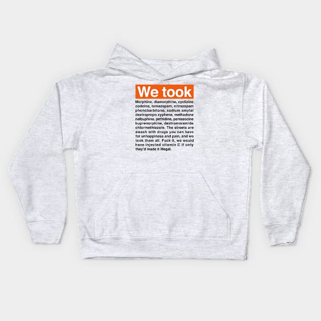 We took Kids Hoodie by Indie Pop